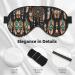 SSIMOO Adjustable Feather Sleep Mask - Breathable & Fashionable Eye Mask for Comfortable Sleep - International Shipping Available - Buy Online on GoSupps.com
