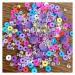 QR 100g Mixed Polymer Hot Pearls Clay Planet Slices Sprinkles for DIY Craft Slime Filling Phone Case Nail Art Decorations T1127 (Color : Style 1)