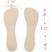CB 2-Pairs Silicone Gel Slim Inserts for Blister Prevention & Heel Pain Relief - Nude & Black Slim Insoles (Set B) - Buy Online on GoSupps.com