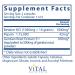 Vital Nutrients Betaine HCl with Pepsin & Gentian Root Extract - 225 Capsules for Digestive Health - Buy Online on GoSupps.com