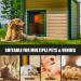 300W Dog House Heater with Thermostat - Outdoor Pet House Heater with Adjustable Temperature & Timer - Safe & Easy to Install - Buy Online on GoSupps.com