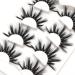 Losha 25mm 3D Faux Mink Fluffy Volume Eyelashes - 4 Pairs Dramatic Eye Makeup - Buy Online on GoSupps.com