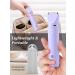 Cayzor Intimrasierer for Women - Waterproof 2 in 1 Wireless Razor for Intimate & Face Hair Removal - Painless & Suitable for Legs & Armpits - Purple - Buy Online on GoSupps.com