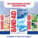 Buy Band-Aid Brand Flexible Fabric Bandages - Water Color Assorted 30 ct | International Shipping Available - Buy Online on GoSupps.com