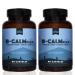 Natural Rhythm B-CALMplex 2-Pack B-Complex Vitamin Supplement Comprehensive B Vitamin Blend with Methylfolate & B12 3 Month Supply 90 Capsules