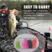Marabou Feather Fishing Crappie Jig Heads 20pcs Kit - Ideal for Walleye, Panfish, Sunfish, Bluegill, Perch - 1/8oz 1/16oz 1/32oz Sizes - Buy Online on GoSupps.com