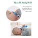 Teething Tube with Safety Shield - Baby Teether & Gum Massager - Food-Grade Silicone for 3-12 Months - 1 Pair + 4 Cleaning Brushes (Cyan+Tangerine) - Buy Online on GoSupps.com