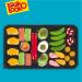 Look-O-Look Candy Sushi & Mini Sushi Assortiment de bonbons g lifi s en guimauve et confiseries en forme de maki et nigiri Cadeau original pour f tes anniversaires et soir es th me asiatique - Buy Online on GoSupps.com