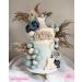 Dried Flowers for Cake Decoration & Crafts - Blue Gold & White Palm Spear | The Baked Studio - Buy Online on GoSupps.com