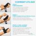 Health Press Thumb Splint Breathable Thumb Brace Universal Right/Left Thumb Protection Thumb Bandage - Buy Online on GoSupps.com