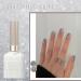 Glitter Gel Nail Polish Silvery Holographic Soak Off UV Gel Nail Varnish Metallic Sparkly Long Lasting Chip-resistant Birthday Gift for Women Diamond Shiny Finish Gel Polish 15ml - Buy Online on GoSupps.com