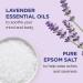 Dr Teal's Soothe & Sleep Bath Gift Set - Lavender Essential Oil | 4 Piece Relaxation Bundle for Stress Relief | International Shipping Available - Buy Online on GoSupps.com