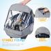Orzbow Baby Car Seat Rain Cover - Light Grey | Weather Shield with Handle Opening and Ventilation | Protects Baby or Pet in Crowded Areas - Buy Online on GoSupps.com