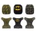 Simple Being Reusable Baby Cloth Diapers - Adjustable Size, Double Gusset, Waterproof Cover - 3 Pack with Inserts (DC Batman Classic) - Buy Online on GoSupps.com