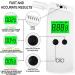 BLO Executive Breathalyzer Alcohol Tester - Portable Instant Read Unit with Fuel Cell Sensor for Fast & Accurate BAC Testing. Custom Alarm Limit Settings, Compact Pocket Size - Buy Online on GoSupps.com