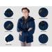 Wantdo Boy's Waterproof Ski Jacket | Fleece Snowboarding Coat 8 Navy - Buy Online on GoSupps.com