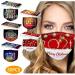 ZQP 50PCS 2021 Happy New Year Disposable Face_Mask for Adults 3-ply Non-Woven Fabric with Elastic Earloops Fireworks Camouflage Pattern High Filtration and Ventilation Security - Buy Online on GoSupps.com