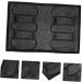 Zerodeko Silicone Loaf Pan Baking Mold 3 Pcs Silicone Bread Mold Silica Gel Baby Makeup French Silicone Baking Forms Silicone Ice Cube Molds 30X20X2.2cmx3pcs Blackx3pcs - Buy Online on GoSupps.com