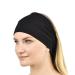 Jasmine Silk Bamboo Headband unisex size One size Black