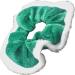 Topkids Accessories Christmas Scrunchies for Women Hair Accessories for Girls Festive Hair Accessories for Women Hair Bobbles Hair Band Hair Ties Girls Gifts White Fabric Elastic Hair Bands (Green) - Buy Online on GoSupps.com