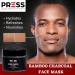 PRESS SKINCARE Bamboo Charcoal Face Mask - Exfoliating Mud Mask for Men | Pore Cleansing & Anti-Aging Hydration | 3.4 FL. OZ - Buy Online on GoSupps.com