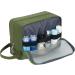 WANDF Water-Resistant Nylon Toiletry Bag - Lightweight Dopp Kit for Men and Women - A-Pure Army Green - Buy Online on GoSupps.com
