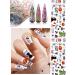 30 Rolls Halloween Nail Foil Transfer Stickers - Kalolary Halloween Nail Decals & Art Accessories for Women & Girls - Pumpkin Spider Vampire & Devil Designs - Buy Online on GoSupps.com