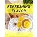 TeeLux Decaf Lemon Green Tea Bags 100 Count - Blended Decaffeinated Green Tea with Refreshing Lemon Flavor - Hot and Cold Brew - Pack of 1 - Buy Online on GoSupps.com