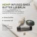 Herbo Shea Butter Lip Balm - Hydrating Natural Coconut Oil & Hemp-Infused Moisturizer for Dry Lips - Vegan & Silicone-Free Lip Care for Women & Men - Buy Online on GoSupps.com
