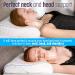 Aeris Adjustable Memory Foam Contour Pillow for Neck Pain - Orthopedic Neck Support for Shoulder Pain Relief - Machine Washable Cover - White Queen - Buy Online on GoSupps.com