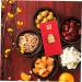 Didiseaon 18 Pcs Red Envelope Wedding Hongbao Lucky Money Envelopes Red Money Packets Chinese Lai See Wedding Gift Card Red Packet for New Year New Year Items Christmas Imitation Gold Leaf - Buy Online on GoSupps.com
