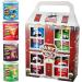 Pringles Christmas Party Snack Pack - 4 x40g Unique Flavour Tubs for Stocking Fillers Secret Santa Gifts for any Pringles Lovers with Topline Thank You Card. - Buy Online on GoSupps.com