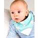 Cheeky Chompers Neckerchew and Neckerbib Dribble Bib Bundle - Bandana Style Teething Bibs for Toddlers and Babies - 4 Bib Set, Loveable Lion & Peardrop Design - Buy Online on GoSupps.com