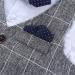 Famuka Baby Boys Gentleman Suits Tuxedo Set in Grey - Size 110 - Buy Online on GoSupps.com