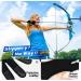 Trymaker Archery Glove for Recurve & Compound Bow | Finger Tab for Men & Women | Hunting Bow Accessories | S M L XL Sizes - Medium - Buy Online on GoSupps.com