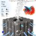 AQQA Aquarium Sponge Filter - 2024 Upgrade for Biological & Mechanical Filtration | Includes 1 Replacement Sponge (S for 20-120L) | International Shipping Available - Buy Online on GoSupps.com