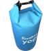 Waterproof Floating Yogi Roll Top Dry Bag by Aspire - 10L Blue | Ideal for SUP Yoga, Kayaking, Swimming & Water Sports - Buy Online on GoSupps.com