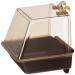 Penn-Plax Clip-On Bird Bath  Attaches to Most Birdcages  Perfect for Parakeets, Lovebirds, Parrotlets, Finches, Canaries, and Other Small Birds  Brown