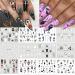 Spooky Halloween Nail Art Stickers - 24 Water Transfer Decals with Pumpkin Skull & Spider Web Designs for Men & Women - Perfect Nail Decorations for Halloween Party - Buy Online on GoSupps.com