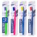 Wellsamed value pack with 12 pieces of Supersoft 3 manual toothbrush ideal for sensitive teeth