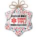 NEONBLOND Christmas Ornament Medical Alert Red Diabetic Insulin Dependant Type 1 Xmas Decor - Buy Online on GoSupps.com