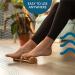 TheraFlow Wooden Dual Foot Massager Roller for Plantar Fasciitis Relief - Relaxation Gift for Plantar Fasciitis, Diabetic Neuropathy, Heel Arch Stress - Reflexology Tool for Foot Pain Relief - Buy Online on GoSupps.com