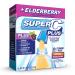 Super C Plus Elderberry - Variety 30CT - Vitamin and Mineral Drink Mix, Singles To Go (Pack of 1), 30 Total Packets Orange & Mixed Berry