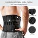 LCPQHUAG Back Braces for Lower Back Pain Black L-Waist 95-115cm - Buy Online on GoSupps.com