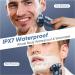 Sejoy 5-in-1 Electric Razor for Men - Wet/Dry Rotary Shaver for Face, Pubic Hair & Beard - Cordless & Waterproof - USB Rechargeable - Blue - Ideal Gift for Dad/Husband - Buy Online on GoSupps.com