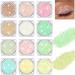  AOOWU 12 Colors Luminous Glitter Gel Chunky Glitter Makeup for Face Hair Body Cheeks and Nails Beautiful Sparkling Decoration Powder for Festival Party - Buy Online on GoSupps.com