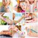 Konsait Mermaid Tattoos for Kids - 188+ Cute Temporary Body Stickers for Girls & Boys | Children Birthday Party Favors & Goodie Bag Fillers - Buy Online on GoSupps.com