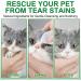 150 Pre-Soaked Cotton Pads for Dogs & Cats | Tear Stain Remover Towels | Eye Dirt & Infection Prevention - Buy Online on GoSupps.com