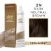 Clairol Professional 2N Dark Neutral Brown Permanent Hair Color - Long-lasting Cr me Formula - Buy Online on GoSupps.com