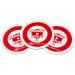 Eyeline Golf Target Holes - Practice Training Aid for Precision Practice on Green. Indoors/Outdoors. Toss to Create Simple Speed Control Targets. Red and White-Easy to See. Pack - 3. Made in USA
